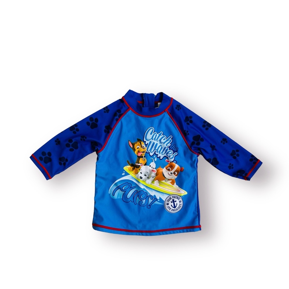 Nickelodeon Paw 🐾 Patrol Rashguard Top 
Size 2-3 Years